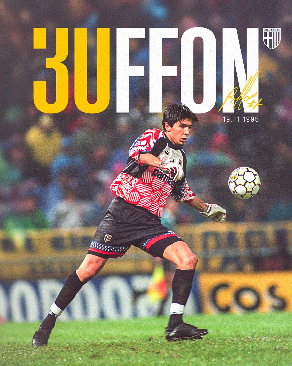 1995年11月19日。 タルディーニで、ジャンルイジ・ブッフォンがプロ