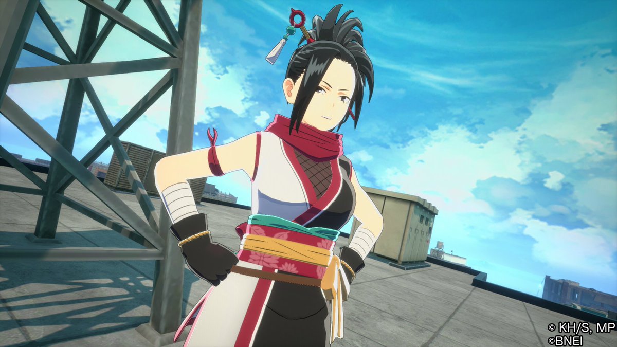 MyHeroUR's tweet image. Ahem... Leather Daddy.

Pick up [Inferno Fist] Battle Style for Endeavor, plus some new, titillating costumes!
#MHUR