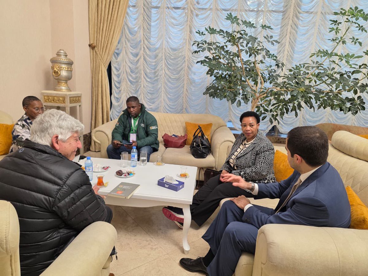 The Deputy Minister is expected to explore potential scholarship opportunities for South African students and lecturers in Azerbaijan. 
#STEAMAzerbaijan #GlobalCollaboration #SkillsForTheFuture
#InnovationInEducation #21stCenturySkills