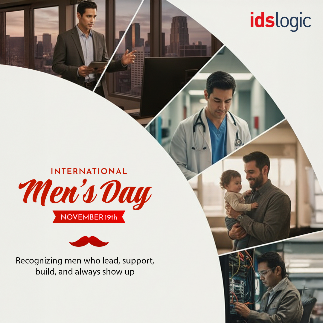 idslogic's tweet image. IMD reminds us true strength = leading w/ empathy.

To men w/ integrity at work, kindness at home, courage in quiet moments. You build better teams, families &amp;amp; world.

Happy IMD from IDS Logic!

#IMD #MensDay2025 #CelebrateMen #MenWhoInspire #PositiveMasculinity #IDSLogic