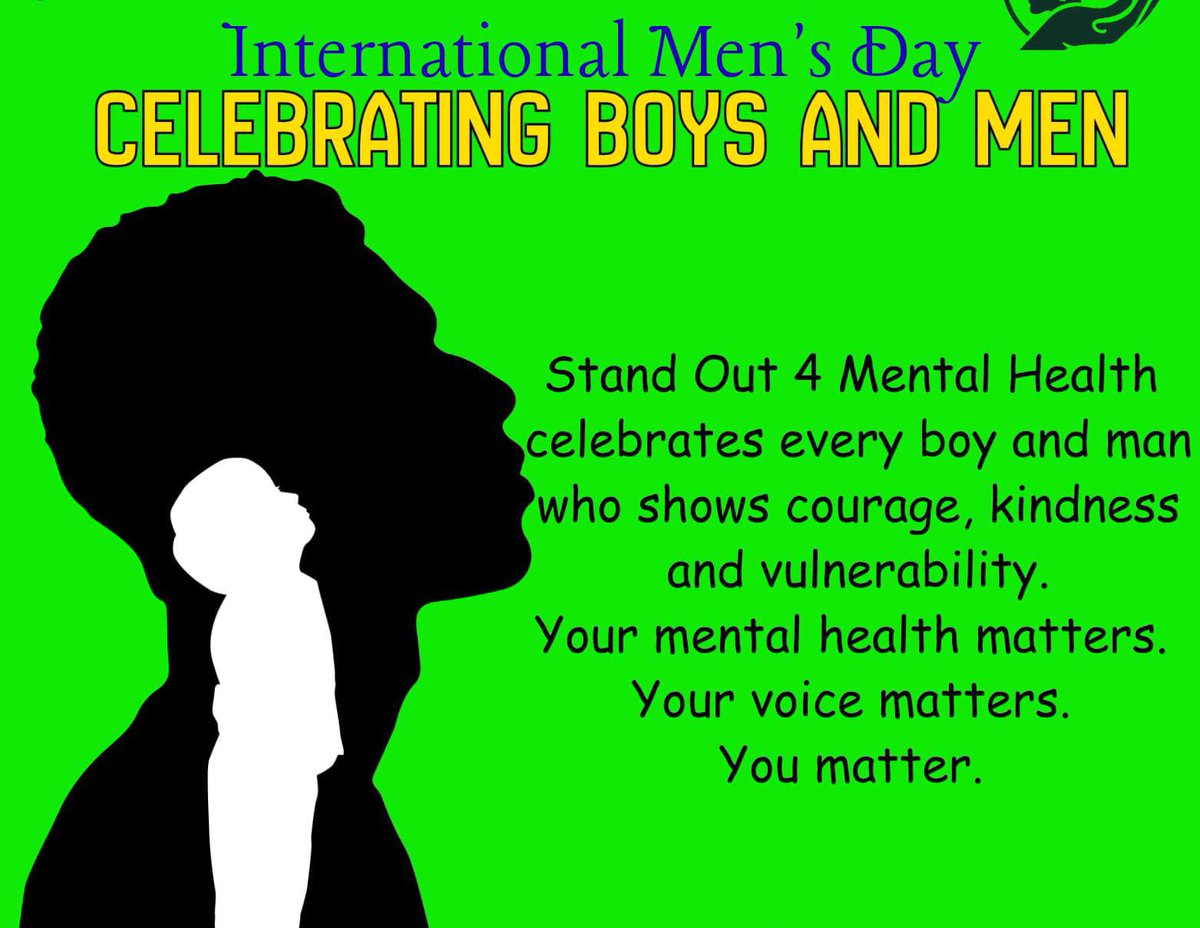 Today, 19/11/25, is International Men’s Day — just a day before the world day against GBV
To all the men bleeding in silence: you are not alone. We see you and we care about your well-being. Do not suffer in silence.
Happy International Men’s Day. 💙💙💙🫶