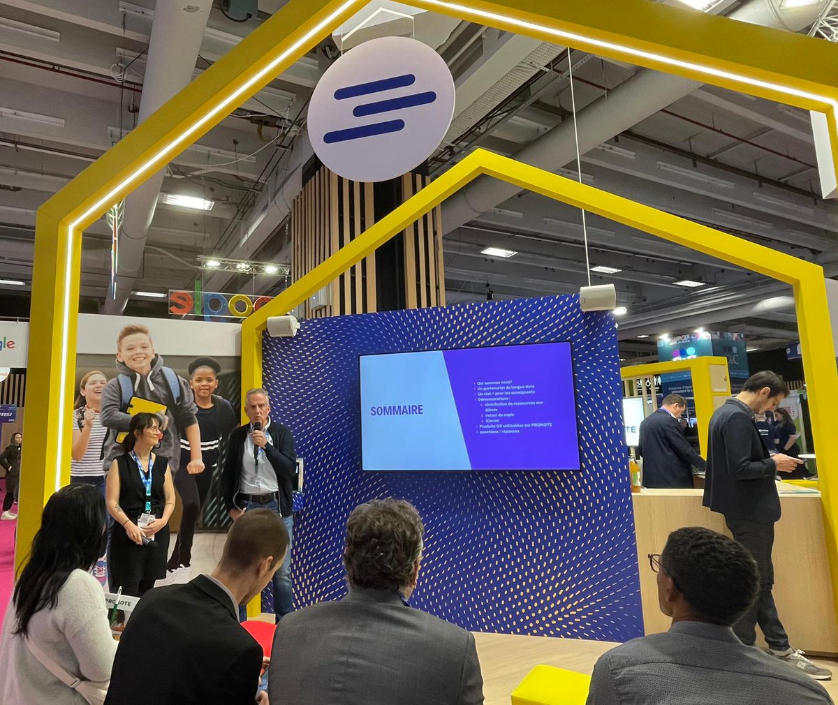 Docapost's tweet photo. #EducatechExpo | Venez assister aux pitchs, présentations et conférences de nos experts sur notre stand I33 (pavillon 7)
Demandez votre badge visiteur gratuit : https://t.co/ldVSTSHD70
#Educatech #EdTech #education #EdTech #VieScolaire #ENT #PRONOTE #ENEJ #EDT https://t.co/szS7Xj7JZx