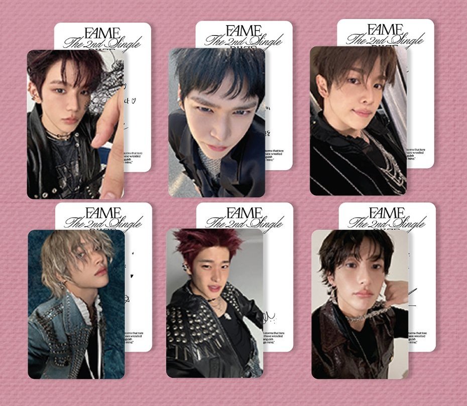 All the photocard previews from RIIZE 라이즈 The 2nd Single 【Fame