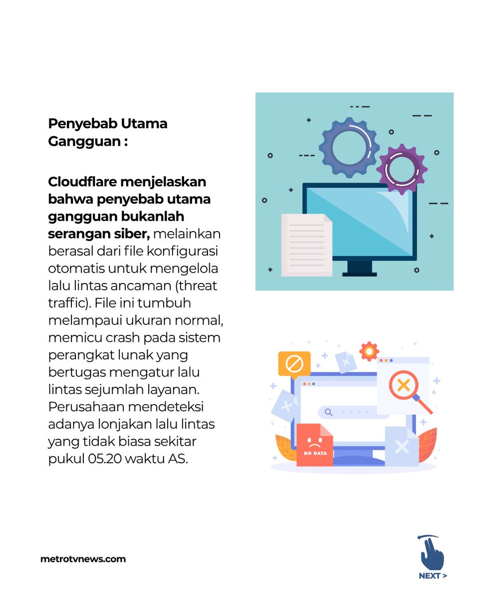 Metro_TV's tweet image. #Cloudflare #Error500 #InternetDown #MetroTV