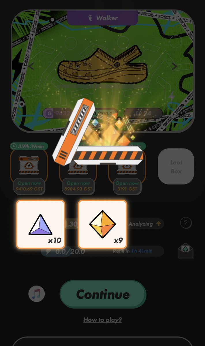 ukigumoSTEPN's tweet image. #STEPN #P国 🐧

MBLv10開封💎
紫とLv3GEMいないのでダメなやつ。

#ActivationCode 
81047197