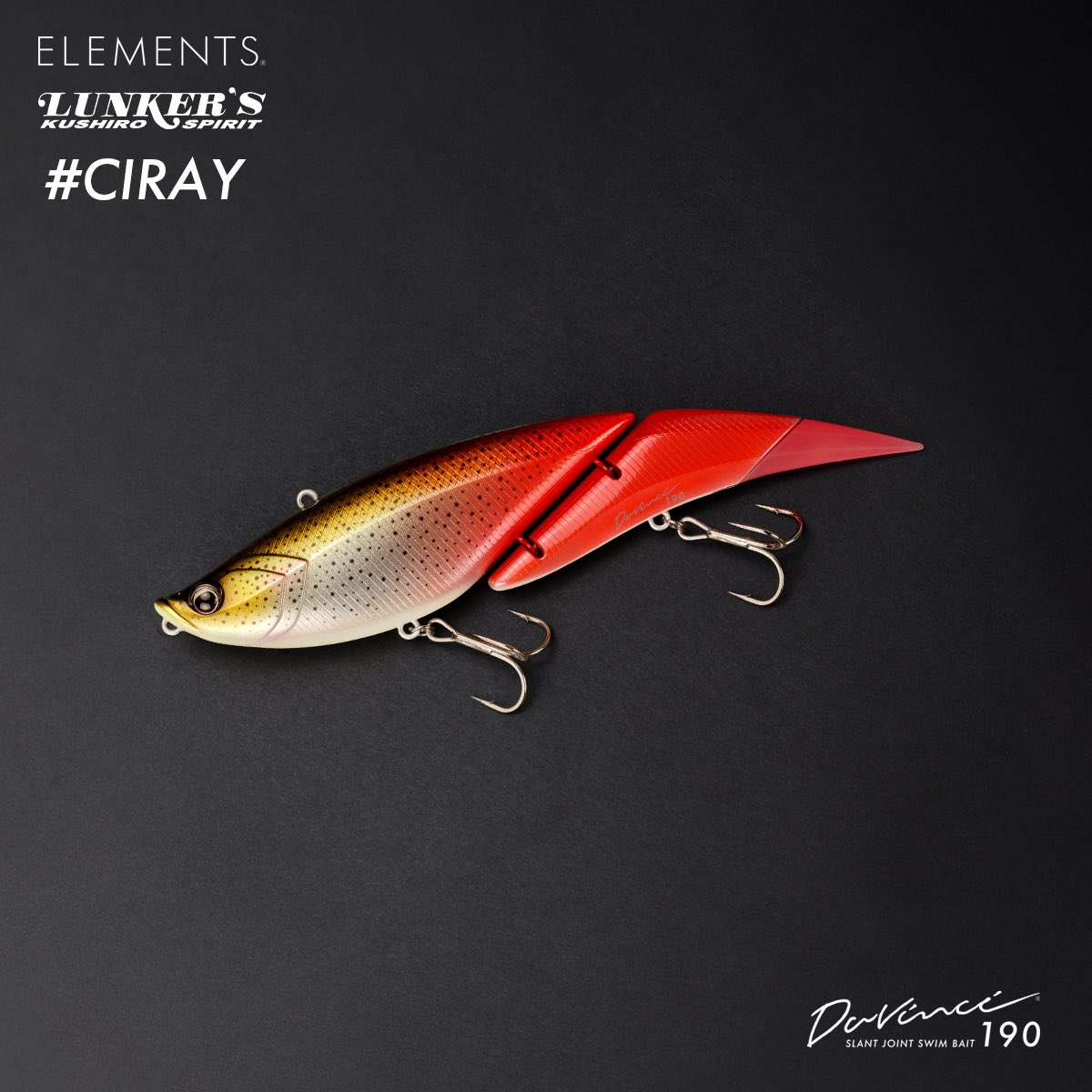 elmnts_jp's tweet photo. 🎣ELEMENTS 豪華プレゼント🎁

＼ダヴィンチの秋キャンペーン／

釣り好き必見の豪華アイテムが合計30名に当たる！

👇賞品をピックアップ紹介👇

🎣 H. ダヴィンチ190 #CIRAY

北海道　地域限定 受注生産カラー CIRAY（チライ）は北海道固有の魚「イトウ」をダヴィンチで作品として表現。
ELEMENTSと北海道で初めての取引を頂いたランカーズクシロ様とのコラボレーションカラーになります。

カラー名もアイヌ語でイトウを意味する「CIRAY(チライ)」に決定。

地域や文化的な背景をダヴィンチのカラーにすることができたと感じております。是非、この機会に北海道以外のアングラー皆様にも、このカラーを手に取って頂きたいと考えております。

その他、豪華商品は後日post🔥

この秋、ELEMENTS正規販売店でお買い物をしてアイテムをGETしよう⚡️
#ELEMENTS #ダヴィンチの秋2025