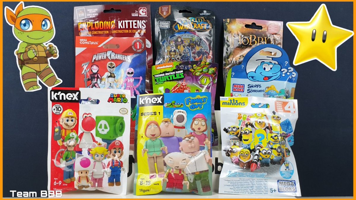 TeamBBB123's tweet image. MINI FIGS BLIND BAGS
youtu.be/lWK692v3MYs

Today we are unboxing lots of different mini figure blind bags

We have Knex, Mega Construx, Mega Bloks and more!

So lets open all these and see which mini figures we find
#knex #megabloks #megaconstrux