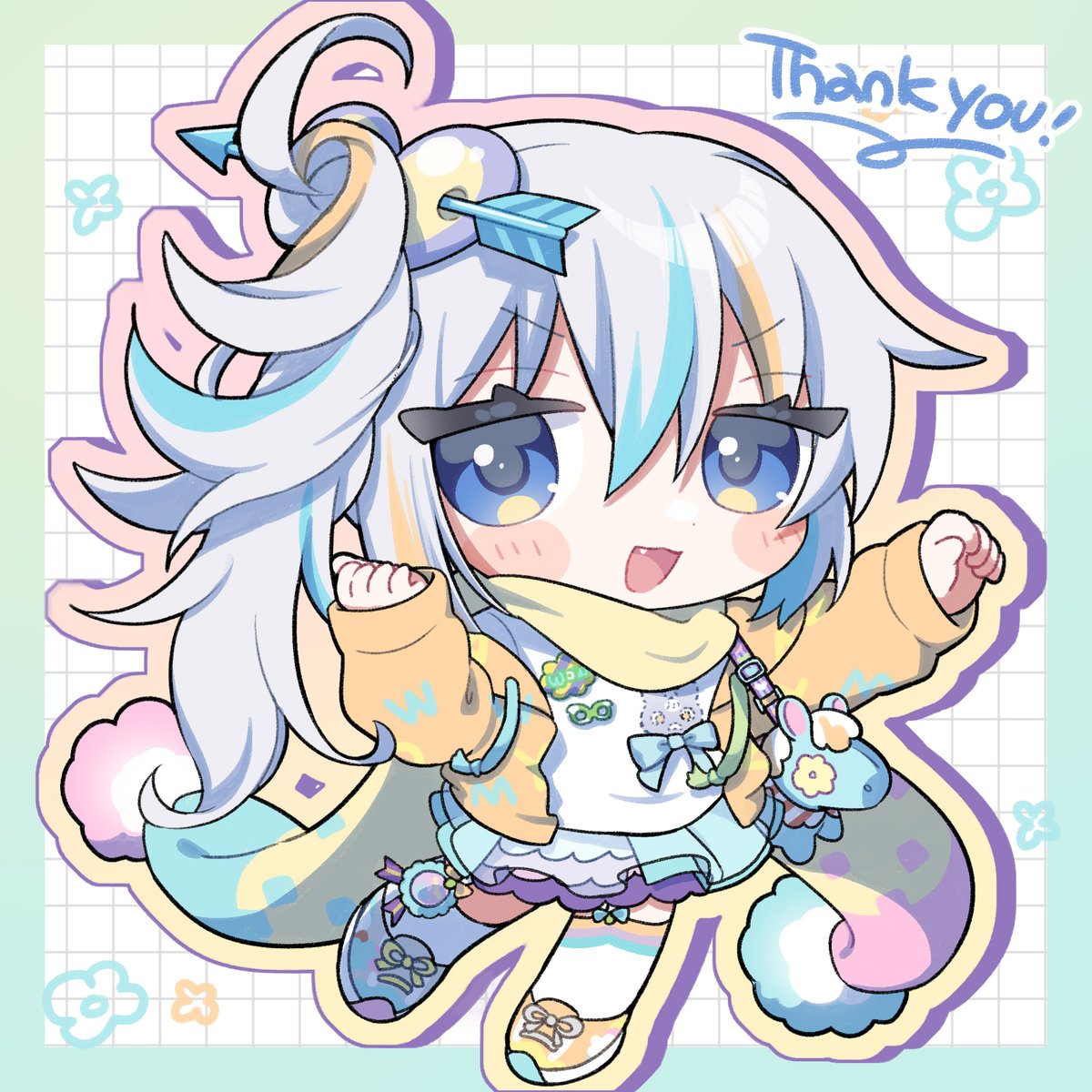 yunitown様リクエスト イラスト Skebリクエストありがとうございました！✨💖