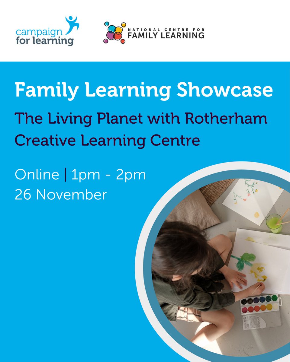 CForLearning's tweet image. Join our upcoming showcase event to hear insights from @Rotherhamcreat2&apos;s award-winning programme, The Living Planet, which explores how nature and community-based activities can improve health inequalities.

Book your free place: bit.ly/4mNP86H