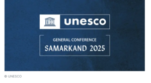 Resultados 43 Conferencia General <a href="/UNESCO_es/">UNESCO en español 🏛️#Educación #Ciencia #Cultura</a> en Samarcanda 2025: elección nuevo Director General, se aprobó Recomendación Ética Neurociencia, designación Quito y Cuenca Ciudades Creativas, se aprobó nuevo presupuesto, se trato nueva agenda sobre temas estrategicos <a href="/CancilleriaEc/">Cancillería del Ecuador 🇪🇨</a>