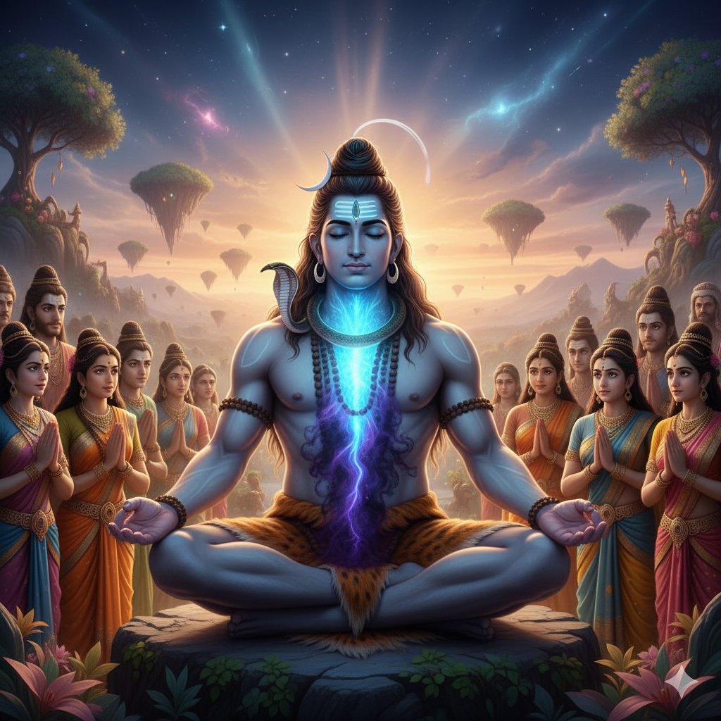 manjeshsharma8's tweet image. वो महादेव जो विष भी पी जाए, केवल दूसरों के जीवन में अमृत घोलने के लिए।