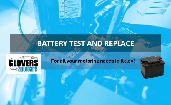 If your car has been struggling to turn over on the chilly mornings this week it could be as simple as the battery - get in touch and we can test, advise and replace if needed.  
Give us a call 01943 603030 or email gloversautocare@hotmail.co.uk