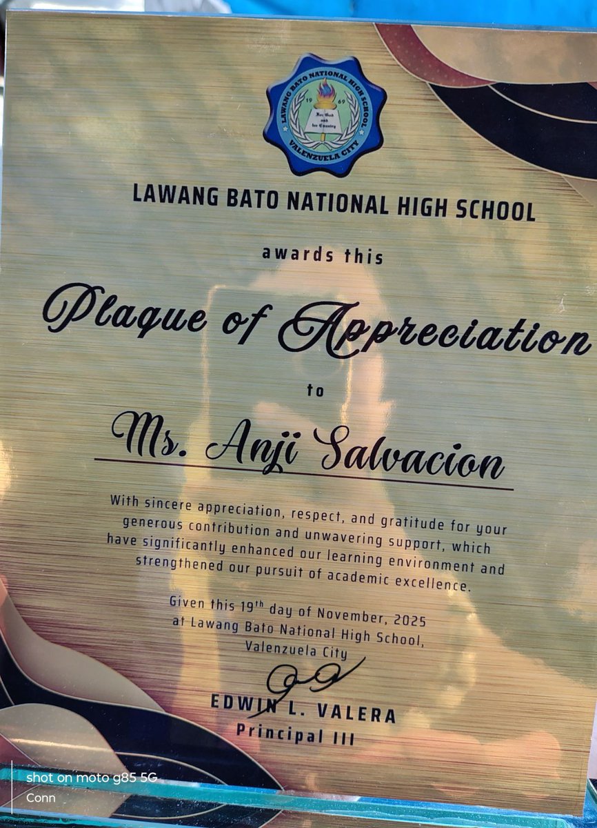 teamanjiuniv's tweet image. Earlier today, Anji Salvacion, together with Team Anji University, formally turned over furniture to a school in Valenzuela. 🤍📚

Hands-on from start to finish, Anji showed that real generosity means being present.

A small gesture with big hope—for the students, the community,…