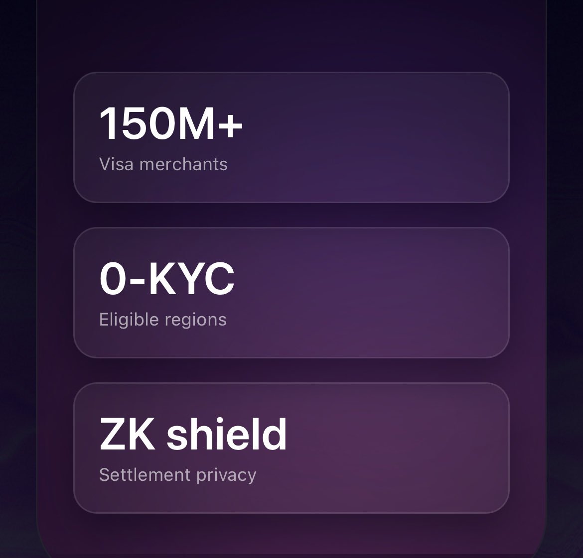 Web3__D's tweet image. Excited about @omneraUSD, A card-native, with a Self-custodial Privacy First stablecoin wallet, No-KYC path (for its eligible regions).  
Thinking of Paying out for those trips, groceries, Lambos or porsche,etc? Then think of The #OmneraUSD card