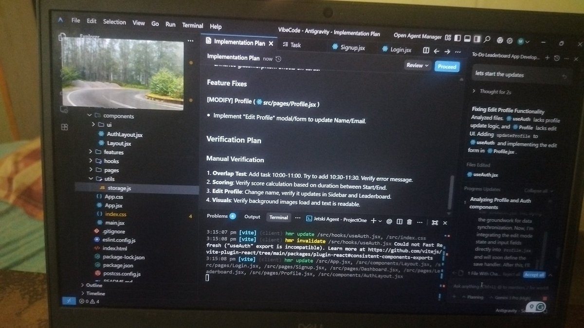 Mithun_codes's tweet image. Vibecoding... 😁

Lots of fun