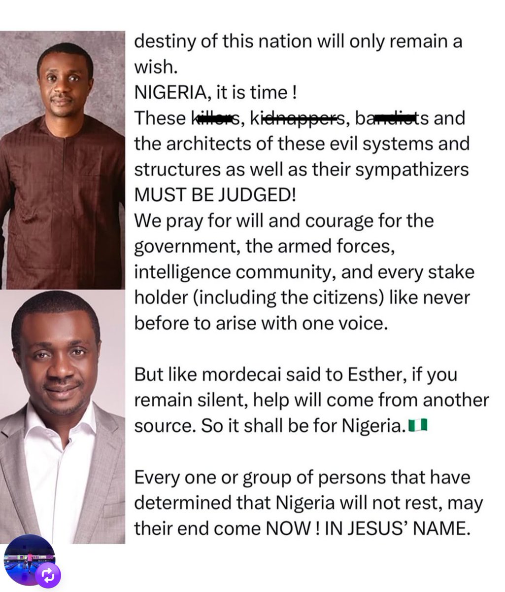 yabaleftonline's tweet image. Gospel Ministers, Gospel ministers Dunsin Oyekan and Pastor Nathaniel Bassey react to the att**ks in Kwara and Kebbi States.