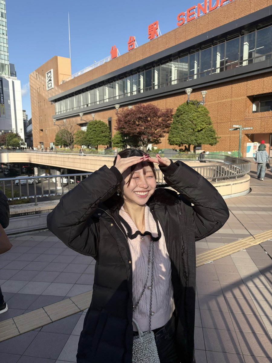 mpdpd_dd's tweet image. 仙台寒かったーー❄️🎀🤍