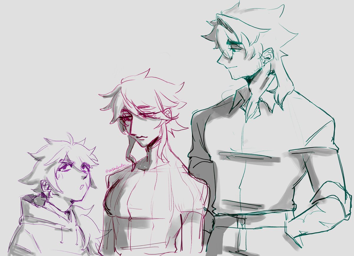 little family &lt;3
【 #GenshinImpact 】