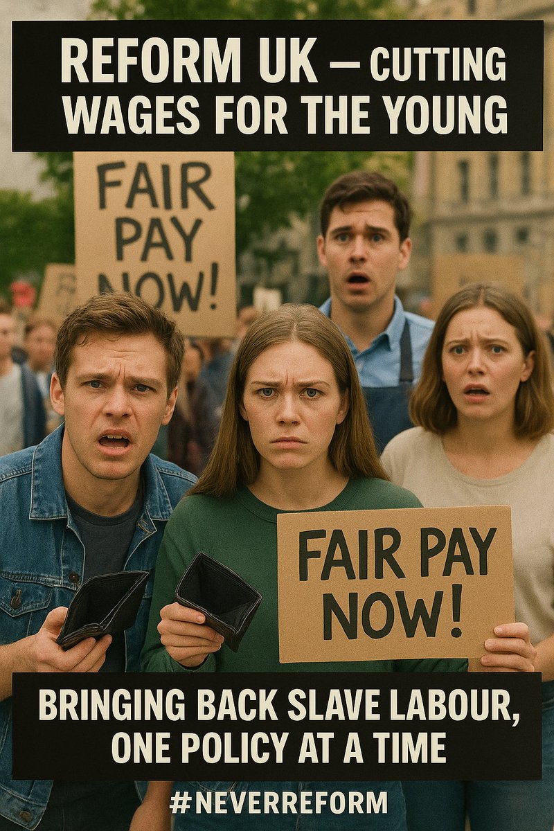 BRIANJe02432342's tweet image. By-elections Thursday

#NeverReform they are not your friends

Reform: Lies and mis-information

Lowering wages of young workers
Support the young #NeverReform