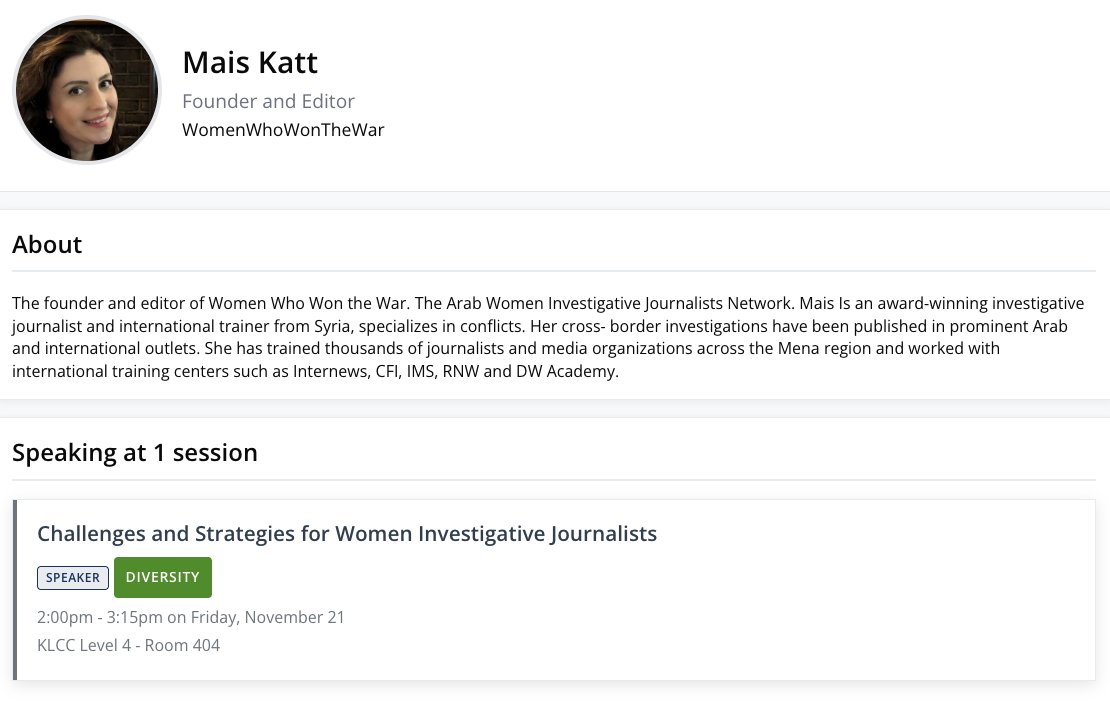 The Marie Colvin Journalists' Network tweet media