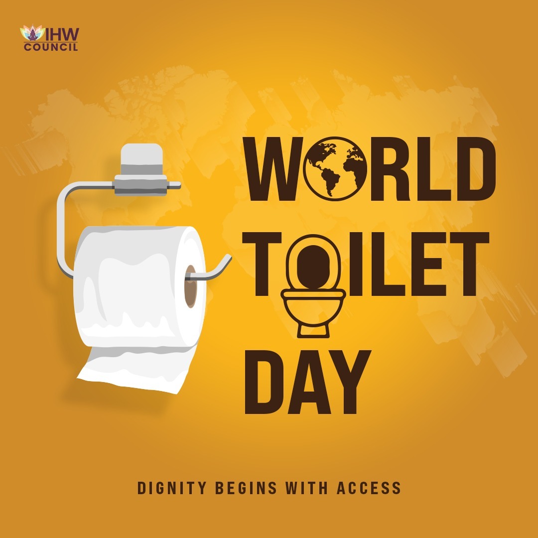 IHWCouncil's tweet image. On World Toilet Day, we’re reminded that sanitation is not just an infrastructure challenge — it is a matter of dignity, health and basic human rights.

Because a toilet is more than a facility.
It is security, dignity and wellbeing.

#WorldToiletDay