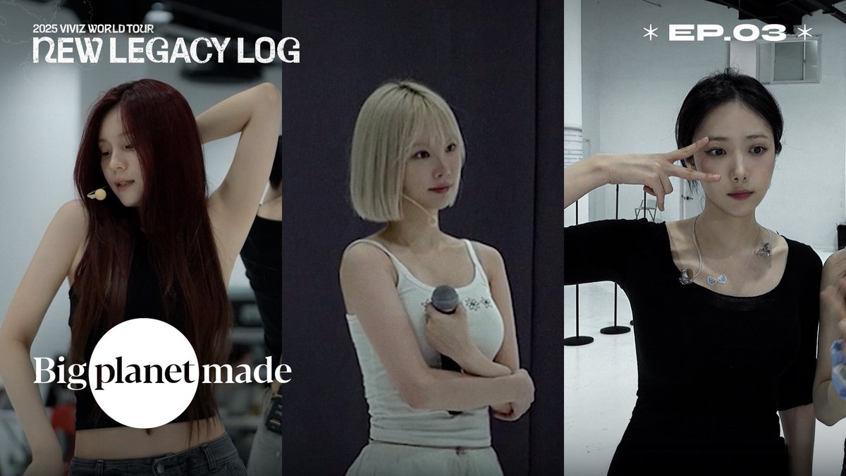 [#VIVIZ] 🎞

VIVIZ WORLD TOUR 'NEW LEGACY' LOG EP.03 | Run Through

🔗 youtu.be/Up1-TJ4SN2E

#비비지
#EUNHA #은하
#SINB #신비
#UMJI #엄지
#NEW_LEGACY