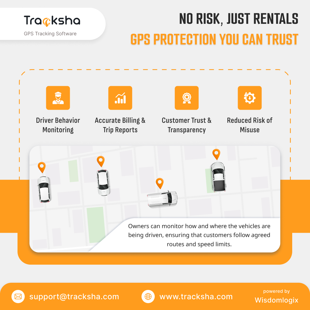 trackshagps's tweet image. No more guesswork. No more risk.

Tracksha gives rental owners total control with real-time monitoring and smart alerts

#Tracksha #Wisdomlogix #GPSTracking #Rentcar #GPS #GPSTracker #Safety
#FleetManagement #Fleet #CarCare #Technology #RentACar