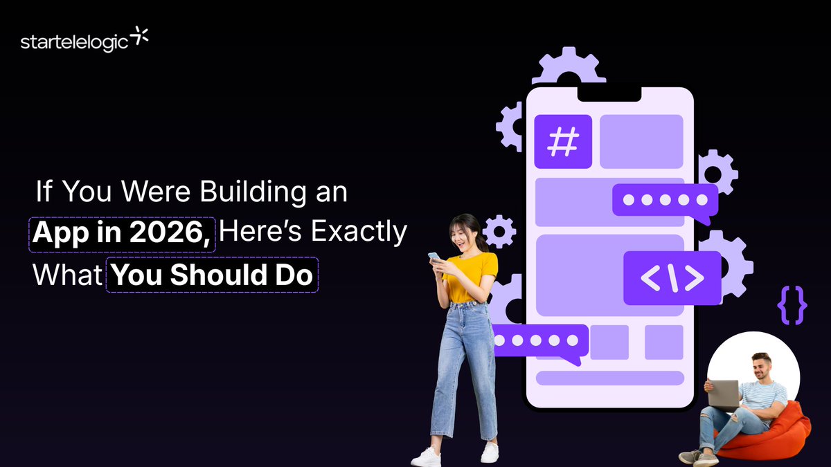 StarTeleLogic's tweet image. If 2026 is your year to build an app, make sure you start with the right steps.

From design to development, every decision shapes how users experience your product. This guide breaks it down in the simplest way, no fluff, just what works.

#startelelogic #AI…