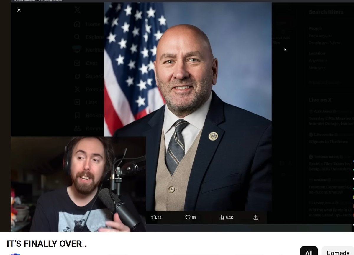 yourfriendSOMMI's tweet image. ❤️💛💚💙

The US Senate voted 473-1 in favor to release Jeffrey Epstein Files.

This is the 1 guy who voted against it.

Amazing fader here.