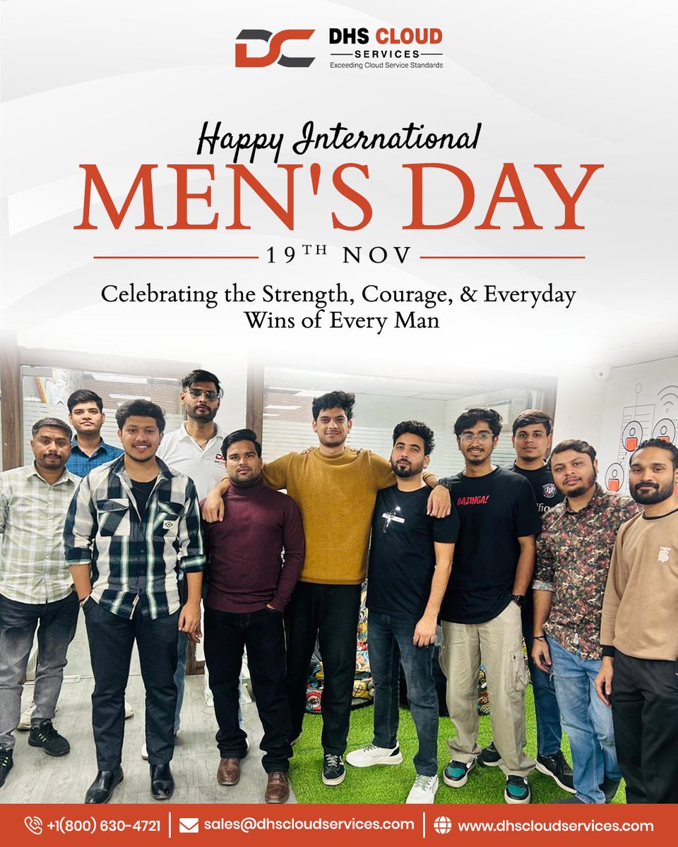 UpcloudDhs's tweet image. Happy International Men&apos;s Day! 💪

Today, we celebrate the strength, courage, and everyday wins of every man. Here’s to the moments that inspire, lead, and make a difference, thank you for all that you do! 👏

#dhscloudservices #internationalmensday #celebratemen  #inspiringmen