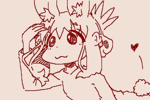 「ちかごろのらくがき2 ストレッチ」|うちうのイラスト