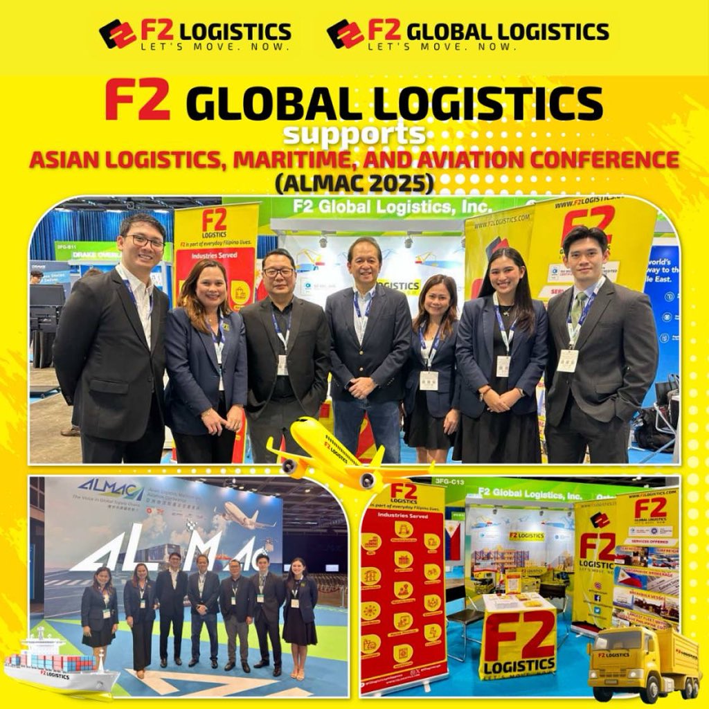 F2 Global Logistics, Inc. strengthens presence in Asia through the Asian Logistics, Maritime and Aviation Conference (ALMAC 2025). 

📍Hong Kong Convention &amp; Exhibition Centre.

F2 Global Logistics, Inc. who has agents across the globe, is both ISO and IATA certified. They offer
