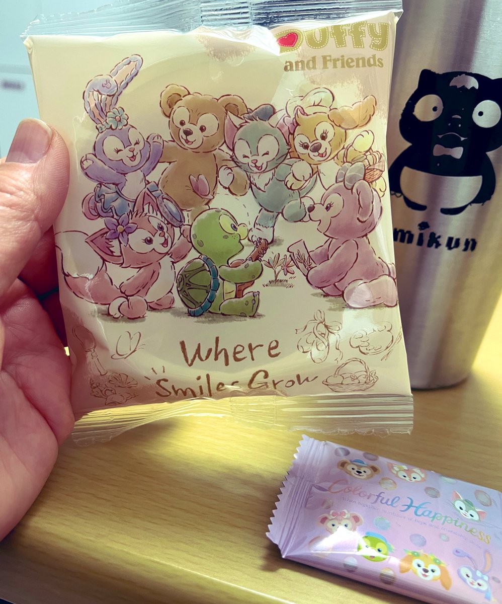 ディズニーシーのお土産もらったー😊❤️ ダッフィー🐻 シェリーメイ