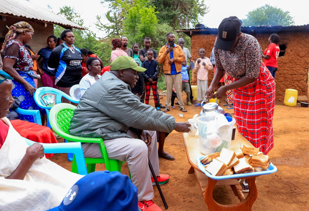 rigathi's tweet image. I am a villager !

In the villages of Kanyueri, Kiambundu, Ciuriari and Mbaraga of the Evurore Ward, I shared a jovial village conversation with my fellow villagers and spoke openly  the truth about this brutal regime. 

They told me they can hardly breathe anymore; their muguka…