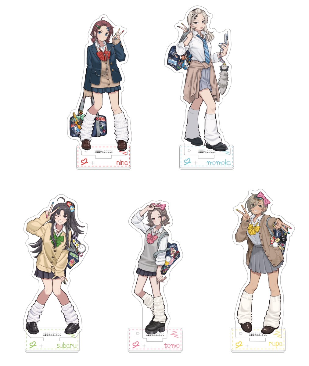 ECサイトにて予約受付中！ ガールズバンドクライ 描き下ろしアクリル