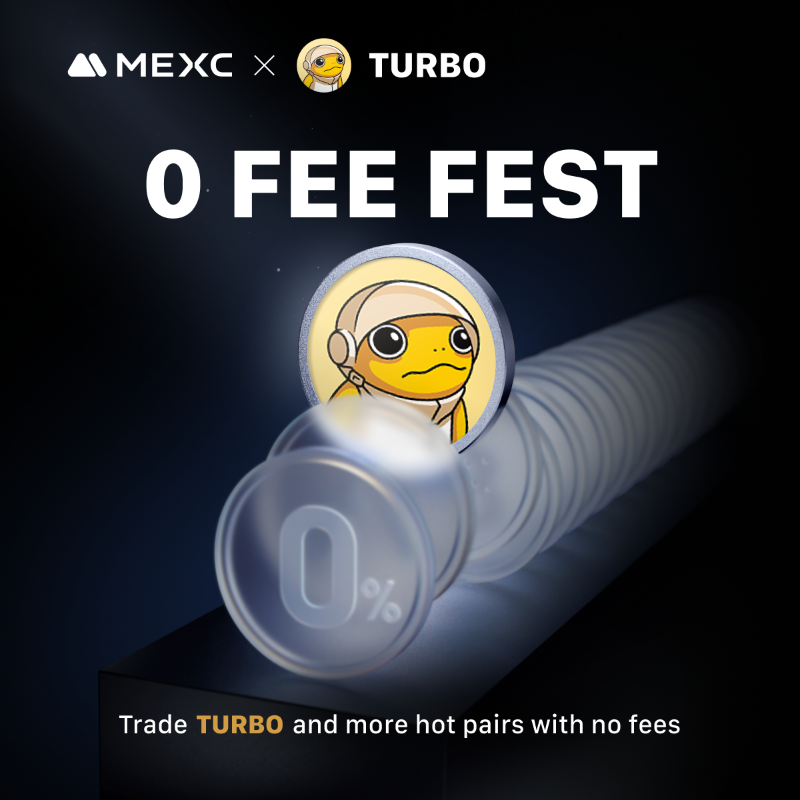 MEXC's tweet photo. 0 fees for the people. Always.

You can trade $TURBO on MEXC at no cost @TurboToadToken

👇Start your 0-fee run today.