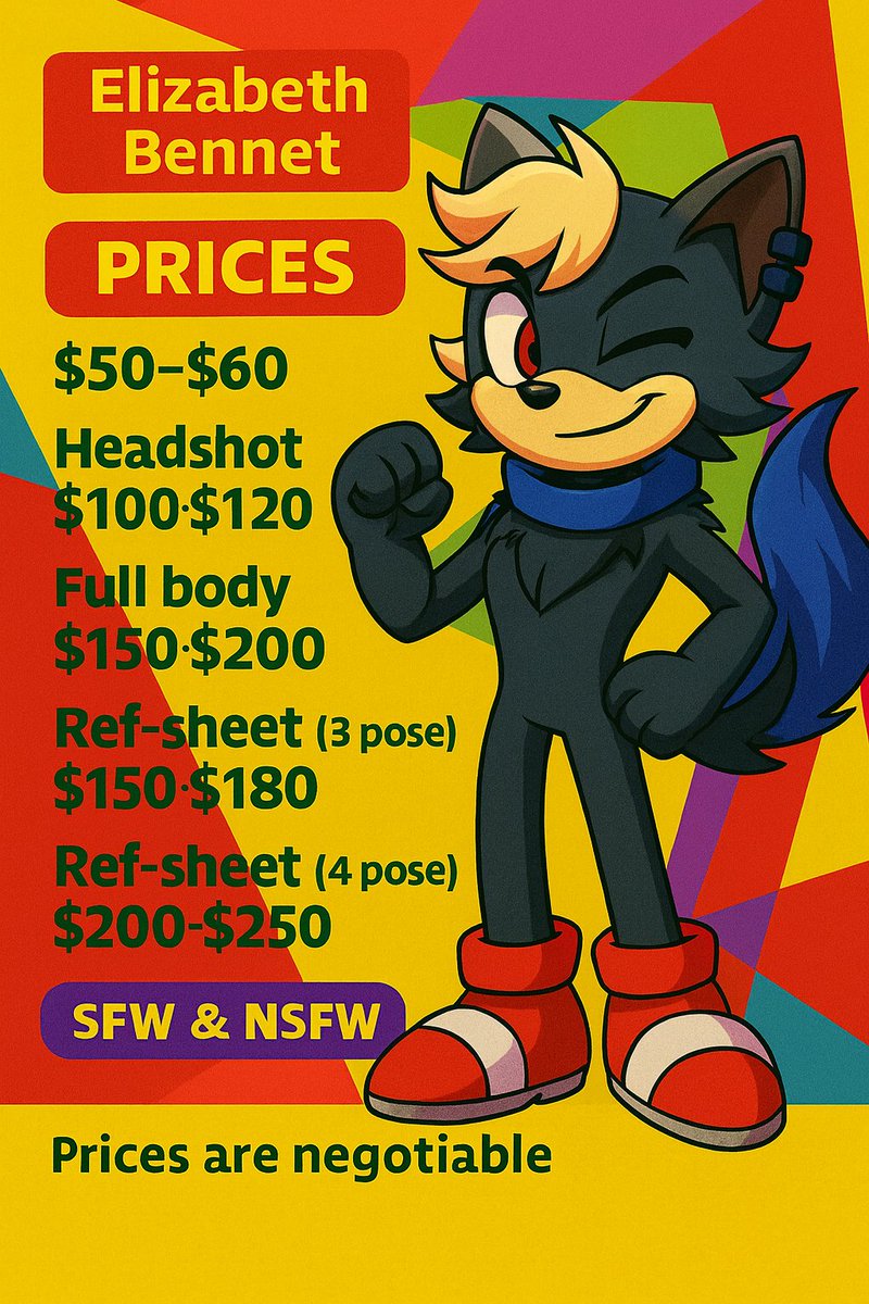 Elizabeth44498's tweet image. Here Is My New Commission Sheet 
I Hope Everyone Like This Please Retweet And Like 
Thank You 🩵
#Commissionopen #Artist 
#foryoupage