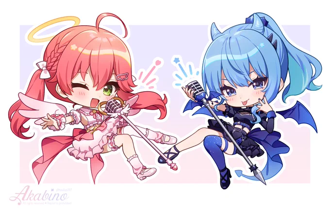 さくらみこ様 イラストレーターのあかびのと申します。 いつもご活動楽しく拝見しております! 等身立ち絵や一枚絵、SDイラスト等幅広く制作可能です! ご縁がございましたらその際はぜひお力になれればと存じます。 よろしくお願いいたします