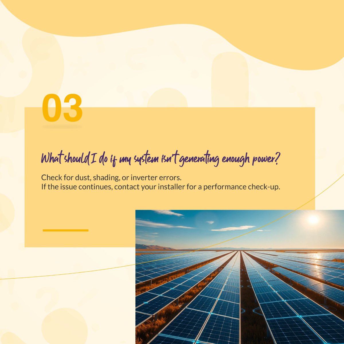 strolar's tweet image. Thinking solar? Start smart.

A few right questions today can save you decades of worry tomorrow.

Explore our Essential FAQs before buying solar — because strong decisions start with strong foundations.

#StrolarStructures #SolarFAQs #CleanEnergyIndia #Solar #Strolar