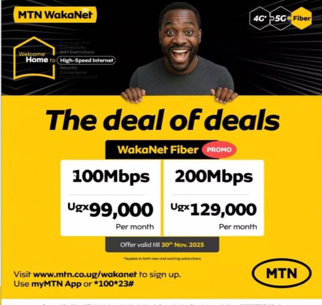 MTN Wakanet fibre internet tweet media