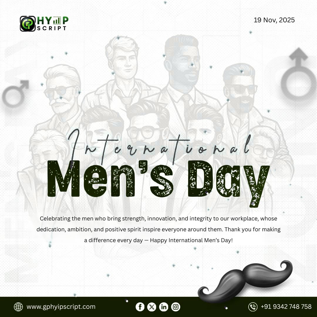 gphyipscript's tweet image. Celebrating the men who bring strength, resilience, and integrity to everything they do. Today we honor you and your impact! 

#InternationalMensDay #Leadership #MensDay2025 #Inspiration #Gratitude