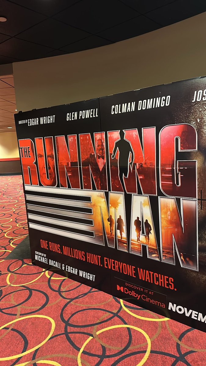 Time for The Running Man