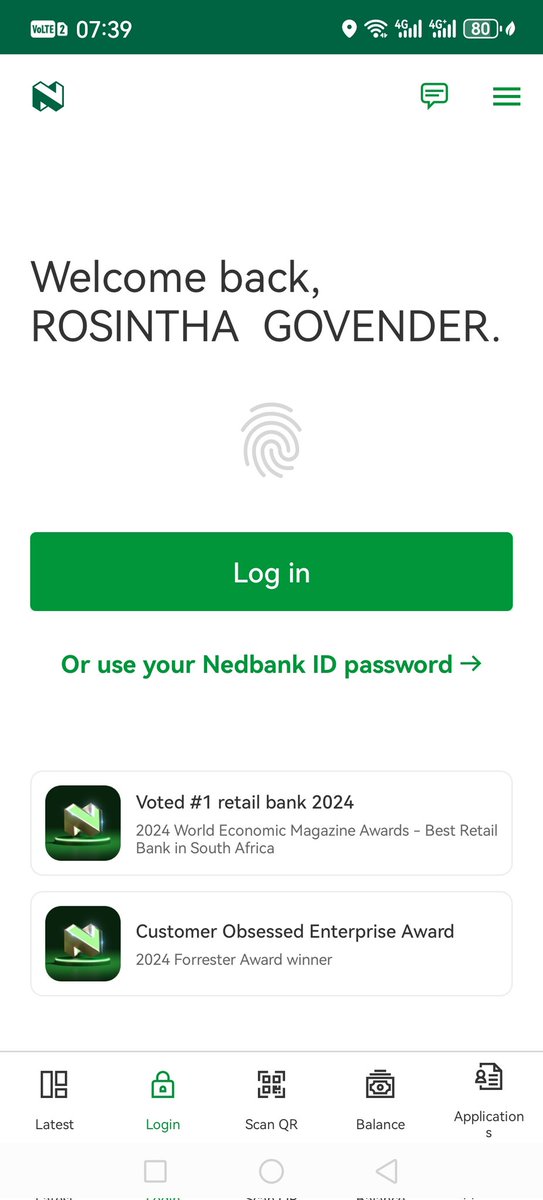 kaykesh's tweet photo. @Nedbank We💚Nedbank.

Nedbank for sure. #BlackFriday https://t.co/2eNidZPmZq