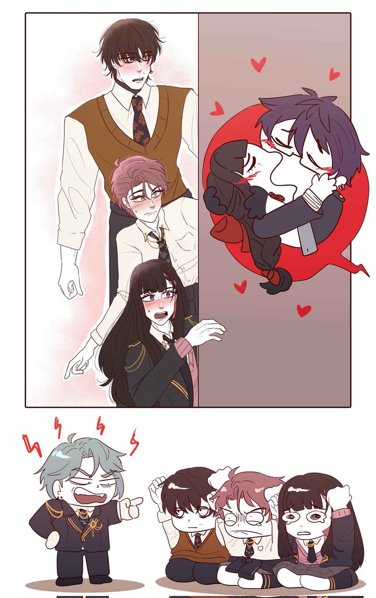 UeshimaHaru's tweet photo. Besides Vagagirls and Aqua Babies, I try to make oc to oc interaction as much as I can. 

I wish I have lots of energy like back then wwww

Oc/MC and art credit in alt
#ayumi_tkdb🌸 #tkdboc #tkdbmc https://t.co/pNKiVYH8Rr
