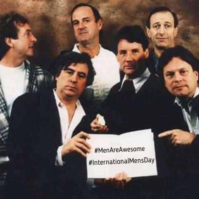 Good morning Twitter chums. Happy #InternationalMensDay 
Not a day for misogyny. 
Some sobering statistics from the U.K.  
93% of work related fatalities are men
77% of all suicides are men
85% of homeless people are men
40% of domestic abuse victims are men.