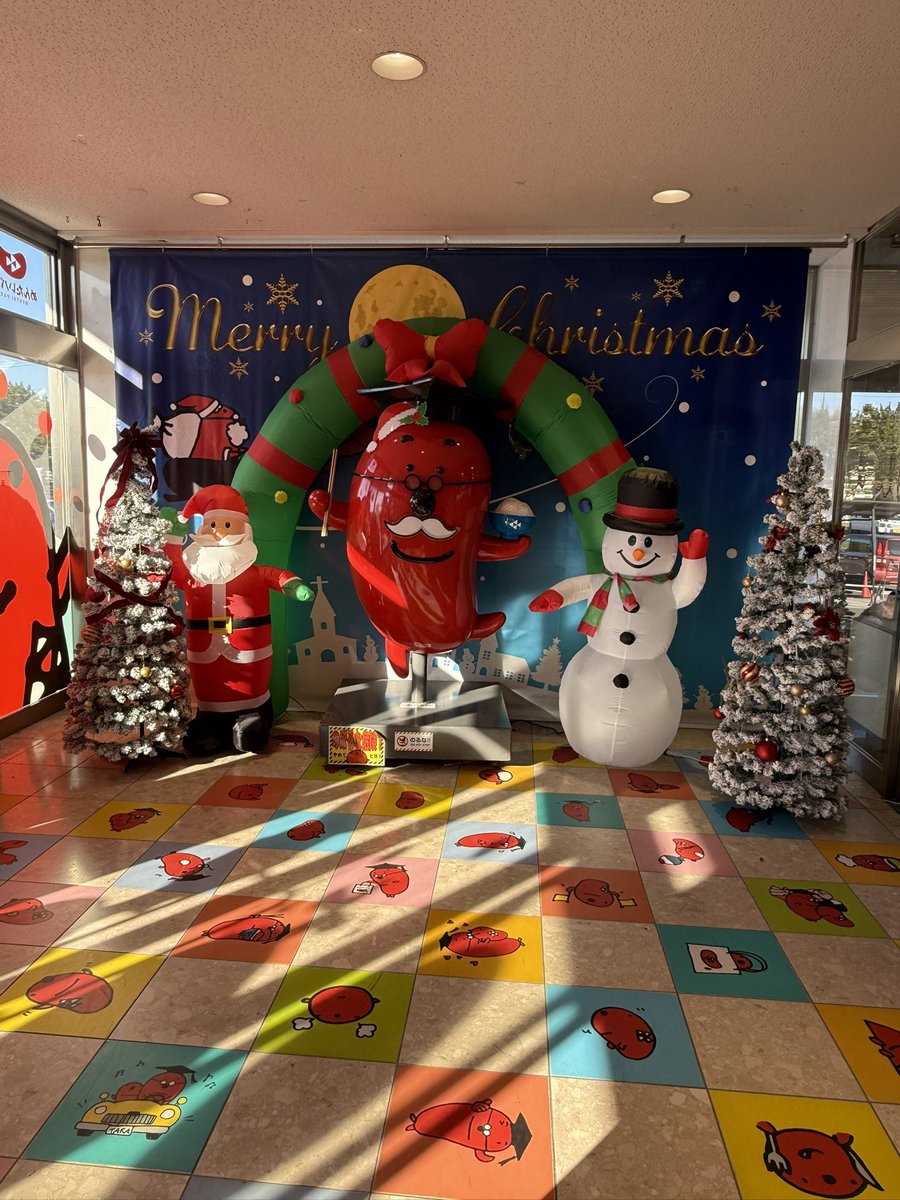 明太子までクリスマス先取りとは🤶