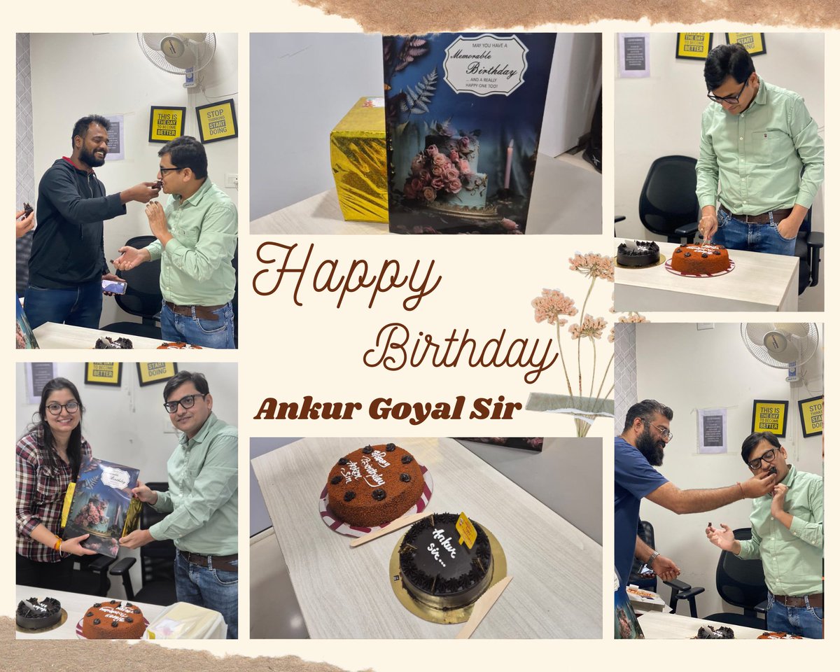 Happy Birthday, Sir! To a leader whose guidance &amp; vision elevate us every day.

A perfect cake for a remarkable leader! Today, we celebrate not just the birthday of our CEO, but the inspiring leadership &amp; vision that continue to shape AGSuite.  #HappyBirthdaySir #Leadership