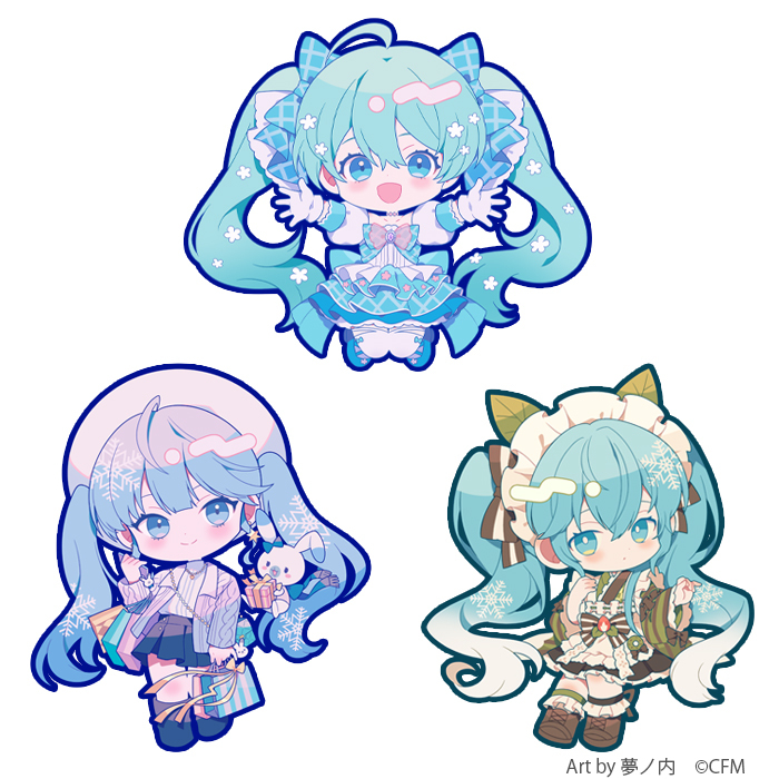 雪ミク スカイタウン】 ＼コミックマーケット107／ 限定グッズ用描き