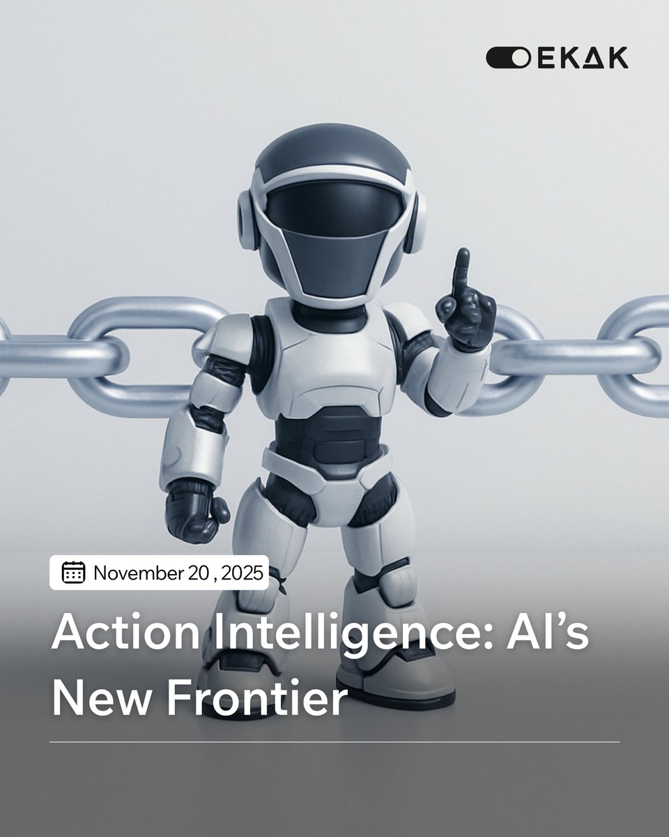 Ekak1nn's tweet image. Every system processes info — only a few act with awareness.

This Thursday, we unpack Action Intelligence.

Catch up on our last story: tr.ee/J5c0OI

#ActionIntelligence #AQinAI #AIwithPurpose #ResponsibleAI #Ekak