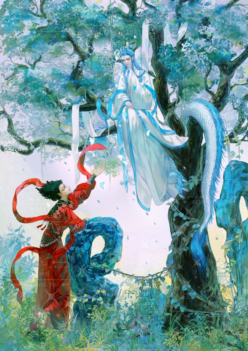 "Jump, I’ll catch you!" Knowing it was an embrace full of unshakable trust, Bing leaped without the slightest hesitation.
#OuBing #藕饼 #哪吒 #敖丙 #NeZha2 #AoBing #NeZha #fanfic CR：lof spider(◦˙▽˙◦)